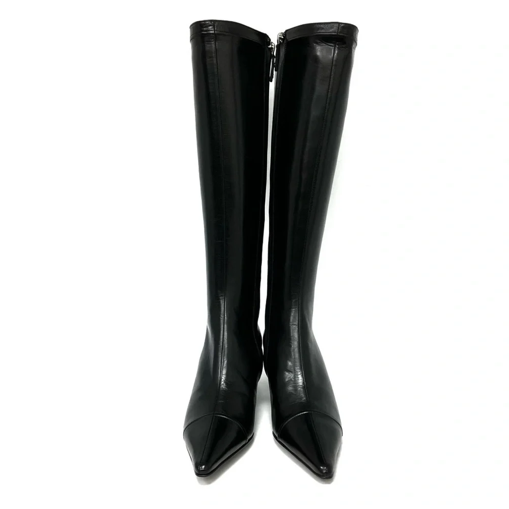 Chanel Knee High Boots size 34.5